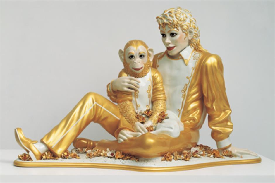Michael Jackson & Bubbles statue: $5.6 million (£4.3m)